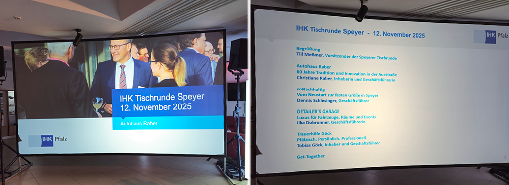 IHK-Tischrunde in unserem Haus