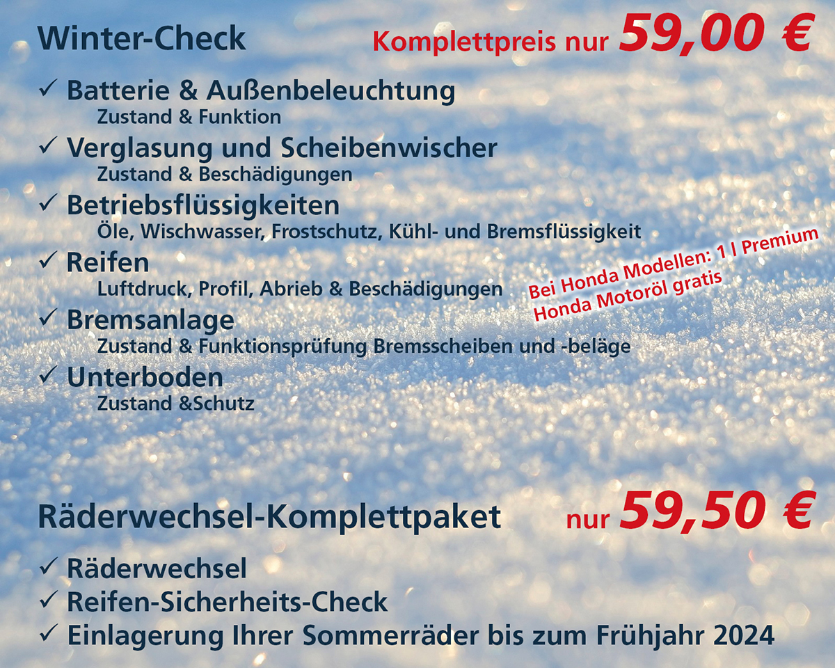 Sicher durch den Winter